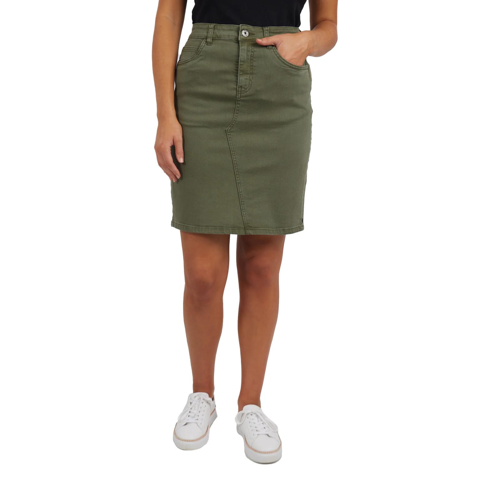 Elm Belle Denim Skirt